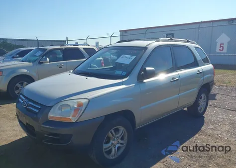 2008 Kia Sportage Lx V6 from USA, damaged, VIN KNDJF723487475950